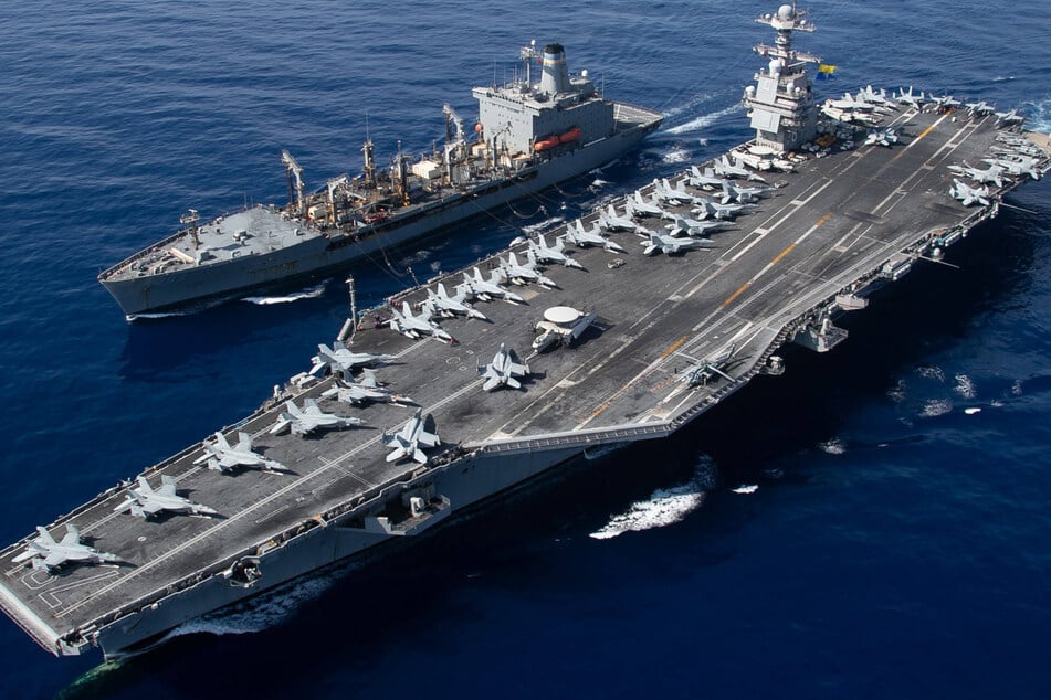 The USS Gerald R. Ford will depart for Europe next week, a Navy official said Friday, placing a third American aircraft carrier in closer proximity to the Middle East as Israel and Iran trade strikes.