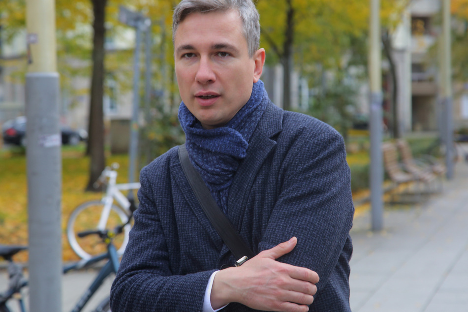 Verkehrsbürgermeister Stephan Kühn (44, Grüne) ist mit der Maßnahme zufrieden.