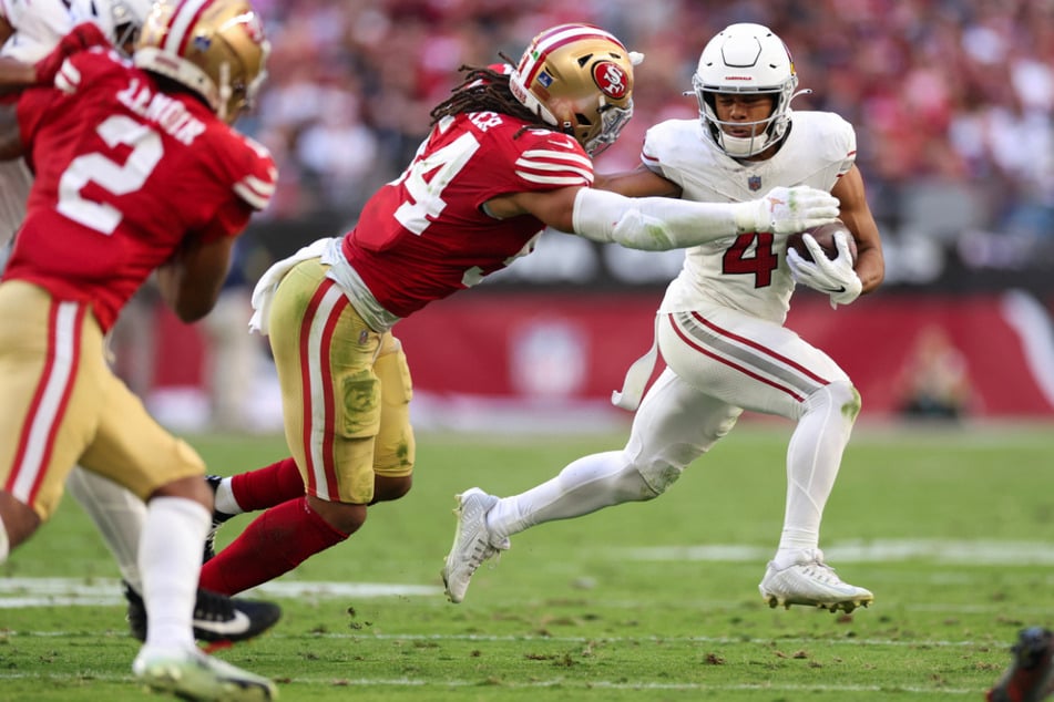 Rondale Moore (nacido en 1996) celebró grandes éxitos con varios equipos de fútbol americano, como aquí con los Arizona Cardinals en 2023.