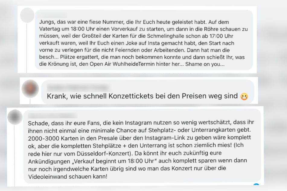 Zu teuer und Bevorzugungen: Nicht alle Fans waren mit dem Ticket-Angebot zufrieden.