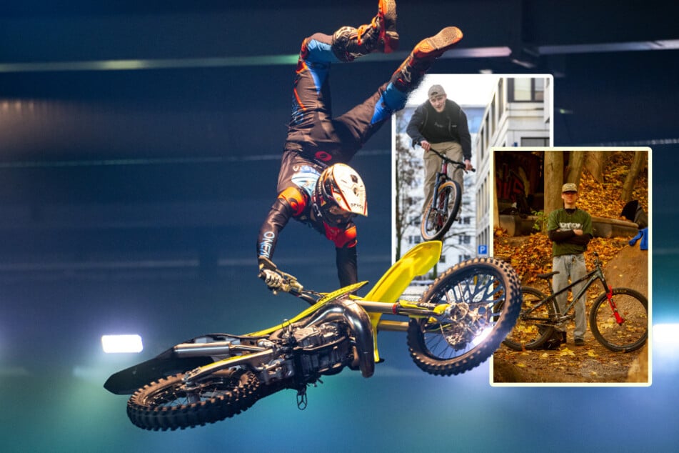 Mountainbike-Weltmeister fliegt mit Nachwuchstalenten durch Chemnitzer Messehalle