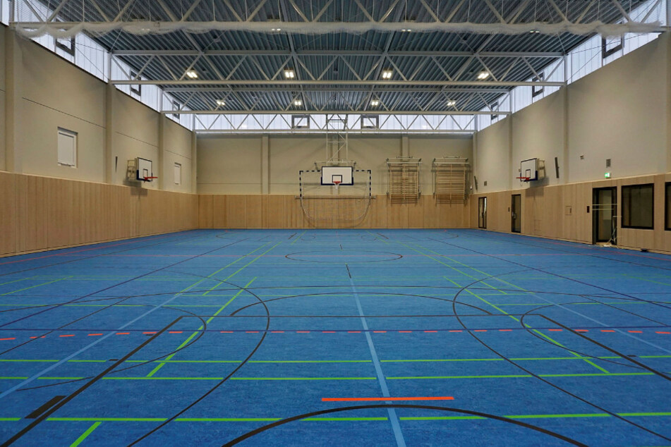 So sieht sie aus, die neue Sporthalle der JVA Torgau.