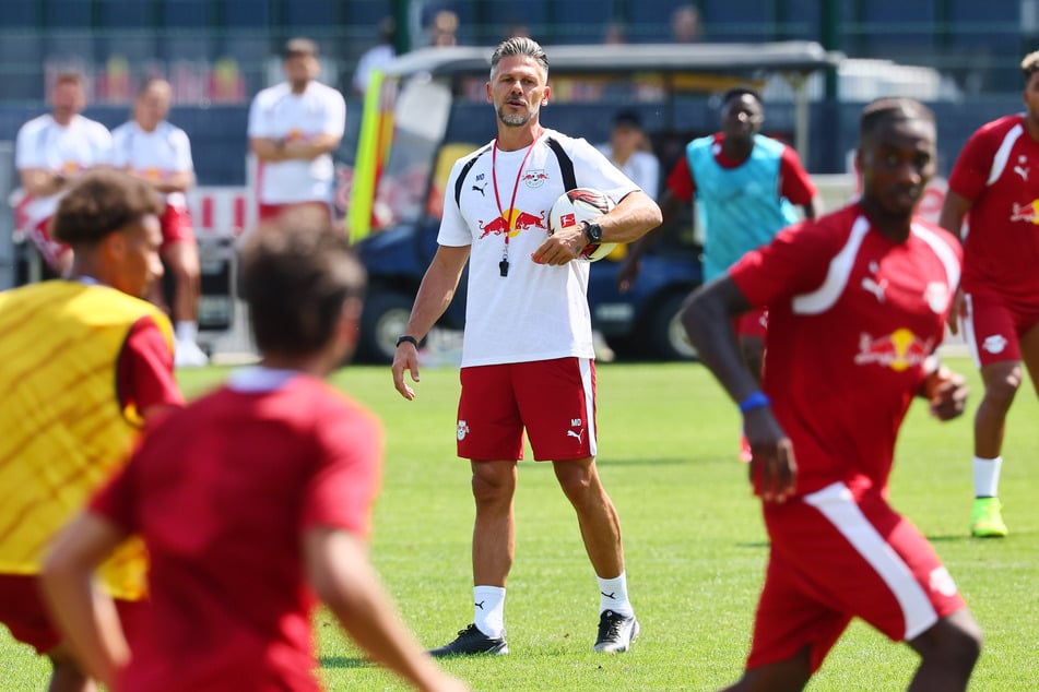 Martin Demichelis (45) hat am Montag das erste Training der Vorbereitung von RB Leipzig geleitet.