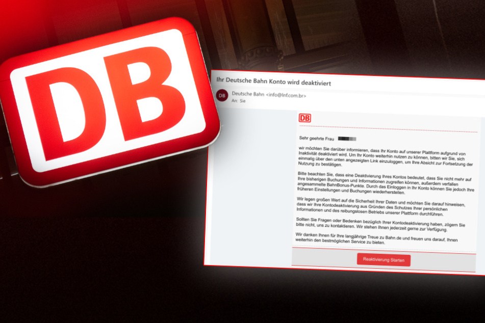 Chemnitz: Vorsicht! Deutsche Bahn warnt vor dieser gefährlichen Mail