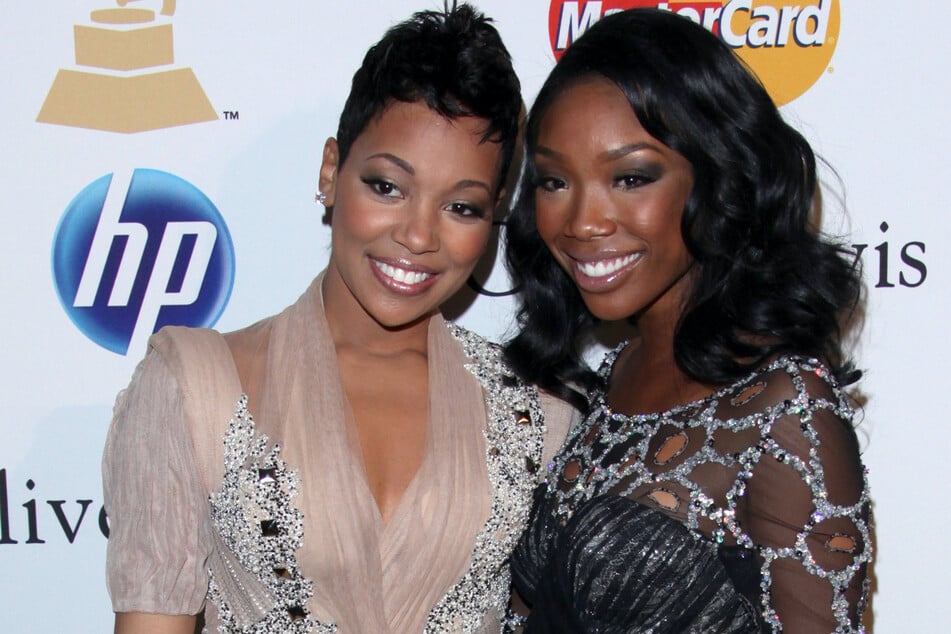 Brandy shared why she left the stage during her performance with Monica (l) during their The Boy Is Mine tour.