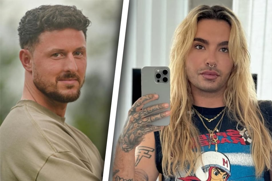 Laut Sänger Bill Kaulitz (35, r.) lernen er und Jannik Kontalis sich gerade kennen.