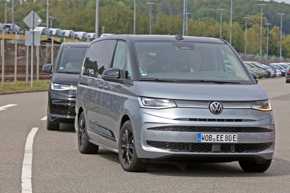 Gegen 14.30 Uhr traf VW-Chef Blume im Zwickauer VW-Werk ein.