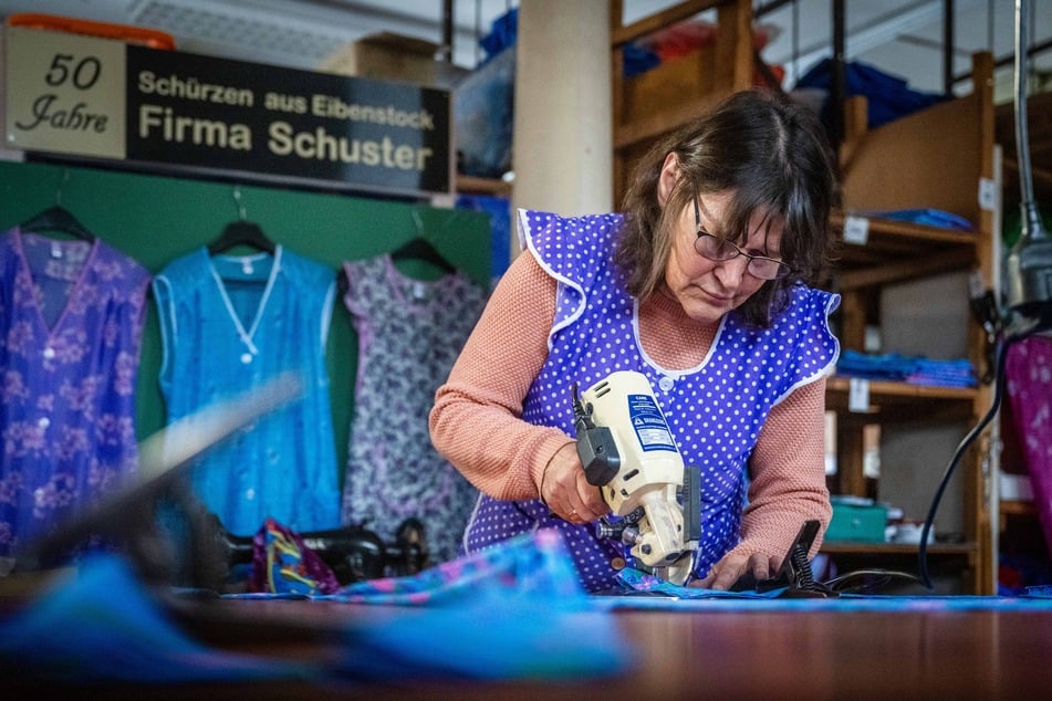 Für die gelernte Ingenieurin ist die Textilherstellung eher Hobby als Broterwerb.