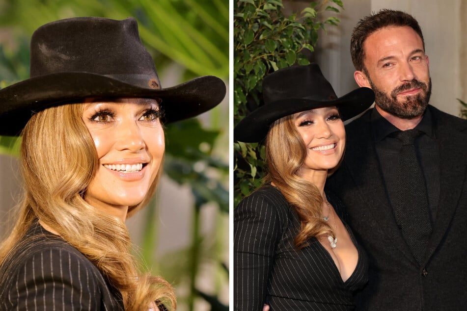Jennifer Lopez and Ben Affleck make married red carpet debut at star-studded fashion show