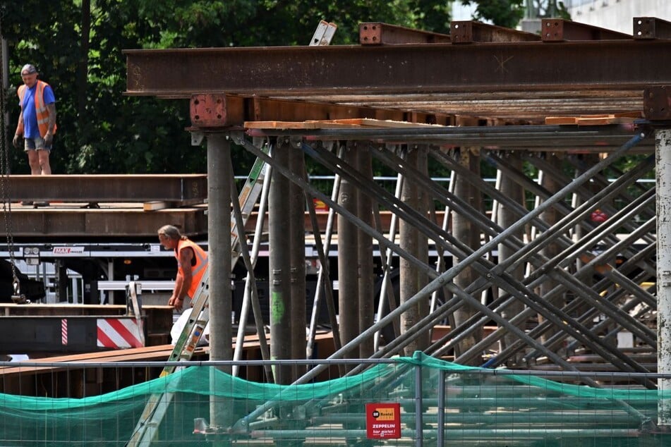 Arbeiten an Erfurter Brücke: Verkehr wochenlang eingeschränkt