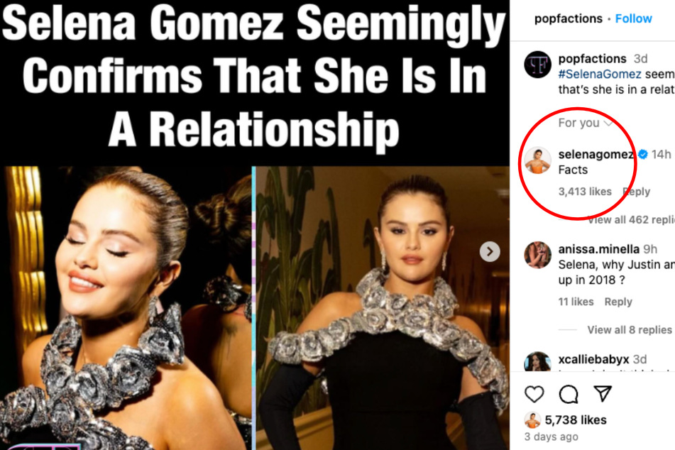 Mit einem einzigen Wort schien Selena Gomez die Gerüchte um eine Beziehung mit Benny Blanco zu bestätigen.