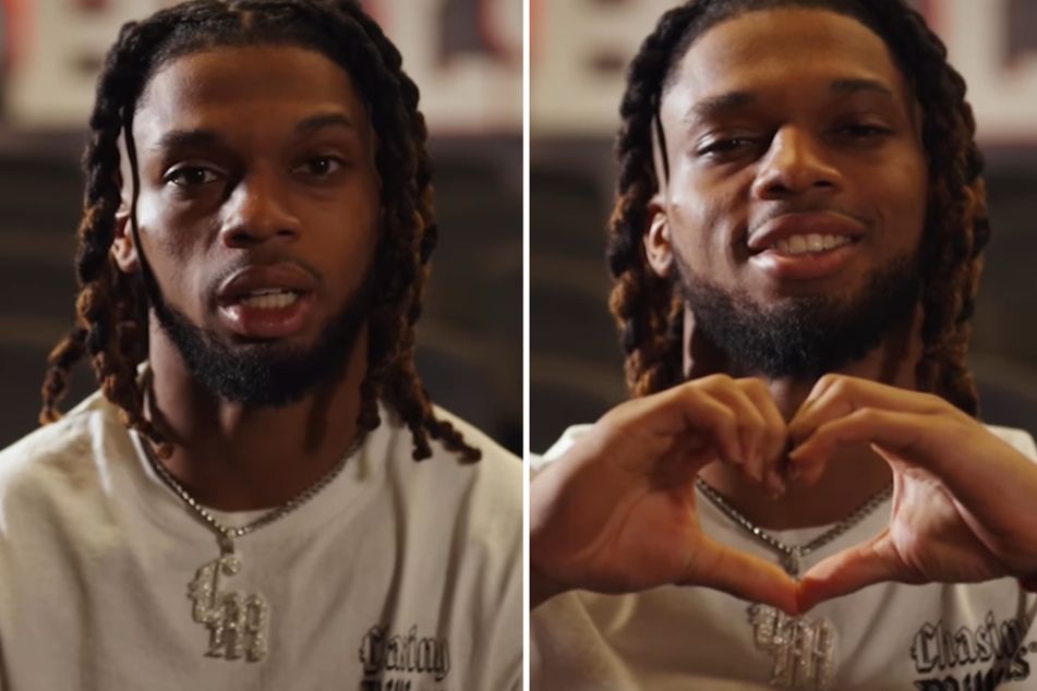 Damar Hamlin expressed his gratitude for the support he received after going into cardiac arrest in a five-minute video message.