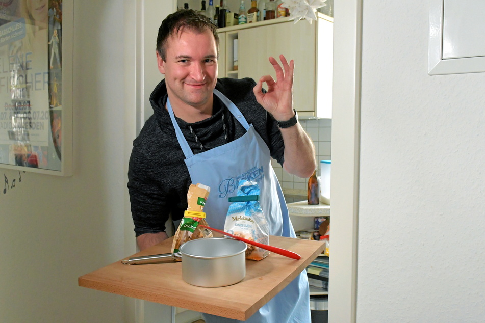 Hobby-Bäcker Steve Hauptvogel (34) freut sich auf ein Praktikum in Zürich.