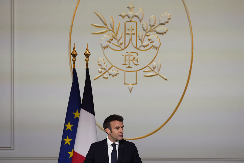 Der französischer Präsident Emmanuel Macron (44).