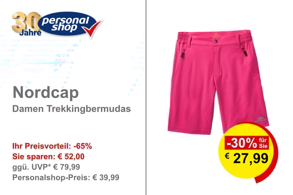 Nordcap Damen Trekkingbermudas
