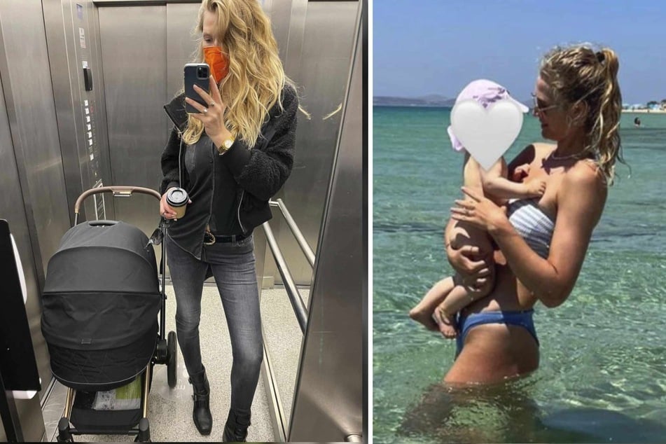 "Es ist verdammt hart!" Supermodel Toni Garrn mit Tochter Luca Malaika überfordert