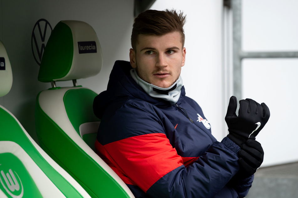 Am Samstag saß Leipzigs Timo Werner (24) zunächst auf der Bank. Zuletzt plagten den Stürmer immer wieder muskuläre Probleme.