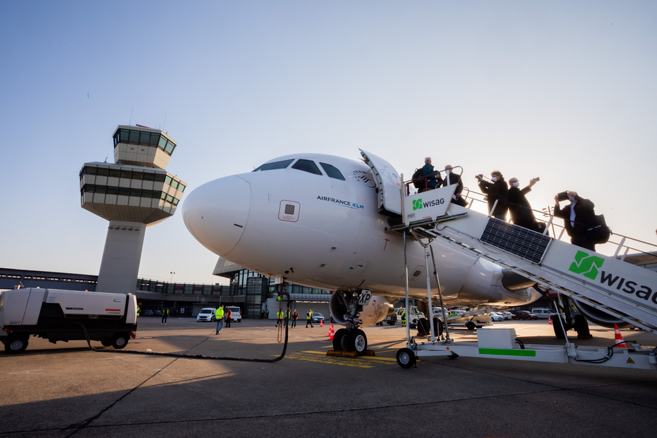 Das letzte Flugzeug ist vom Flughafen Tegel gestartet.
