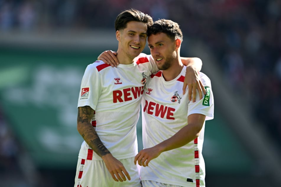 Die gemeinsame Zeit von Denis Huseinbasic (24, l.) und Luca Waldschmidt (29) beim 1. FC Köln könnte bald abgelaufen sein.