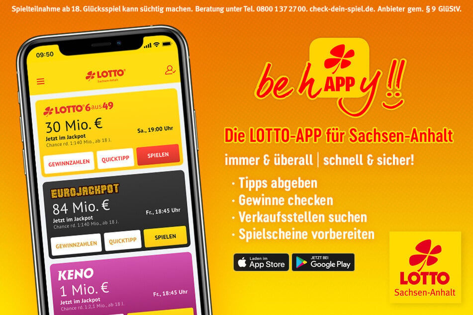 Gebt online Tipps ab und checkt Eure Gewinne - wann und wo* Ihr wollt.