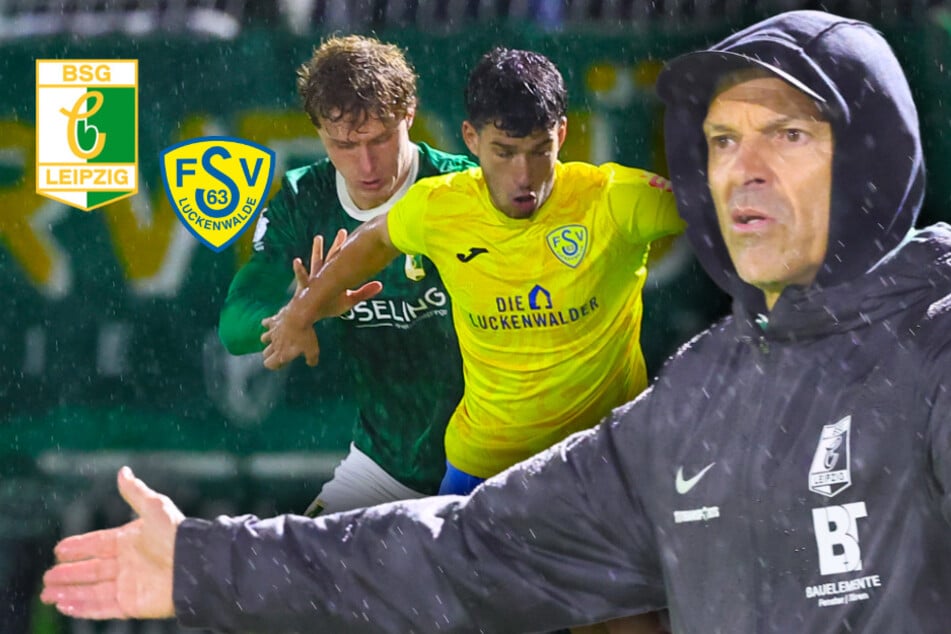 Auweia! Chemie Leipzig verliert Matsch-Match - Horror-Heimserie setzt sich fort