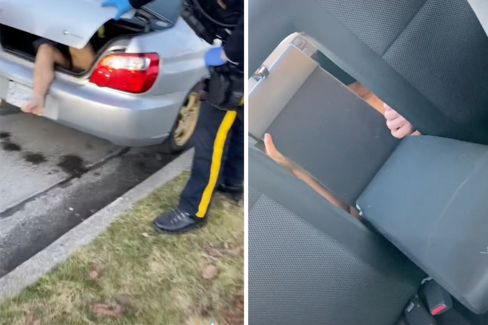 TikToker shocked by naked man hiding in her car trunk for days