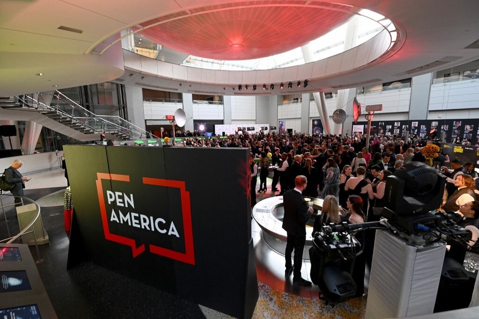 The 2023 PEN America Literary Gala takes place at the American Museum of Natural History in New York City.