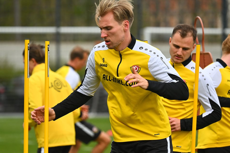 Muss Ostern ohne seine Familie verbringen: Dynamo-Stürmer Vincent Vermeij (31).