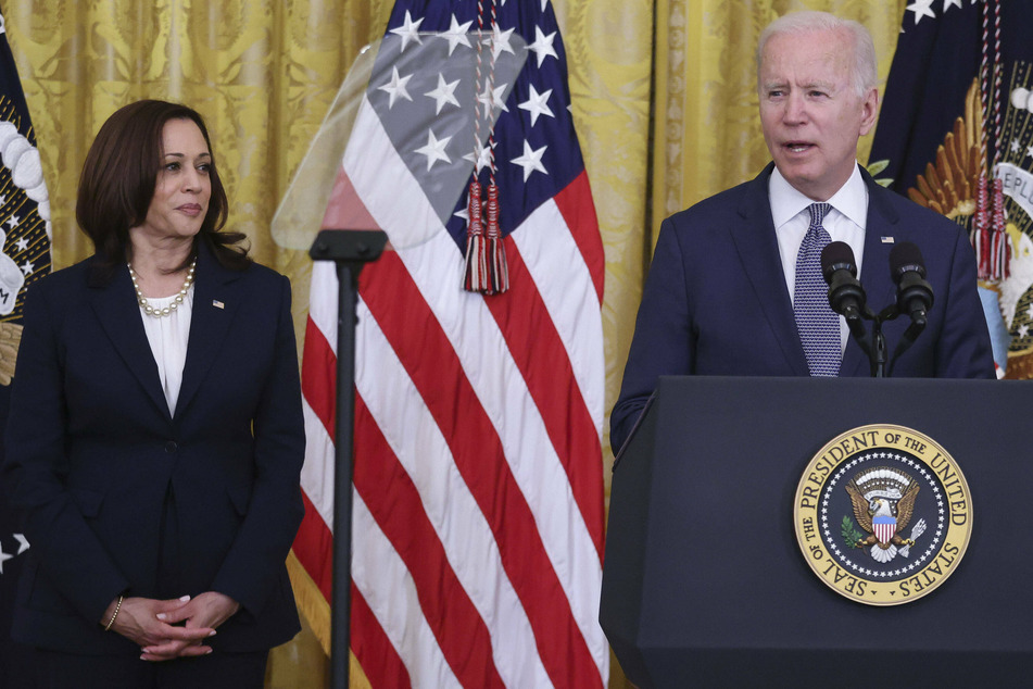 Joe Biden and Kamala Harris have come under fire from some voting rights activists for allegedly not doing enough to support the For the People Act.