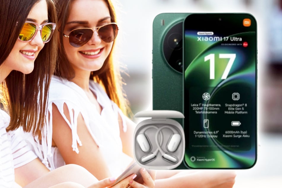 Nur für kurze Zeit gibt's zum Xiaomi 17 Ultra mit Leica-Kamera bei o2 ein Openwear Headset dazu