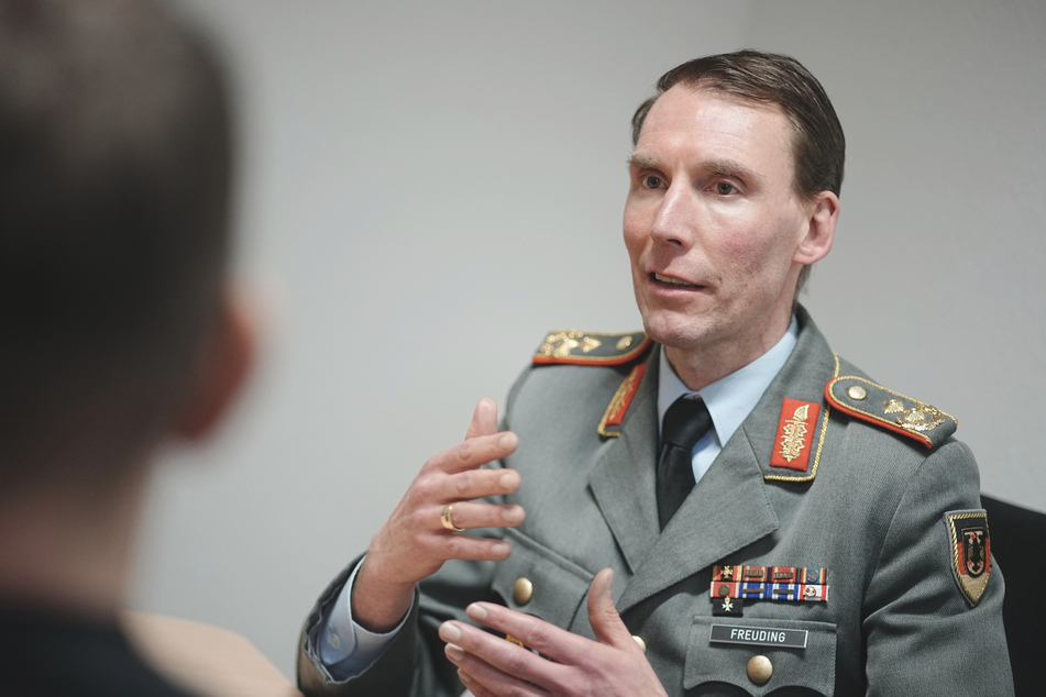 Christian Freuding (52), Generalmajor des Heeres der Bundeswehr, Leiter des Lagezentrums Ukraine und des Planungsstabs des Verteidigungsministeriums.