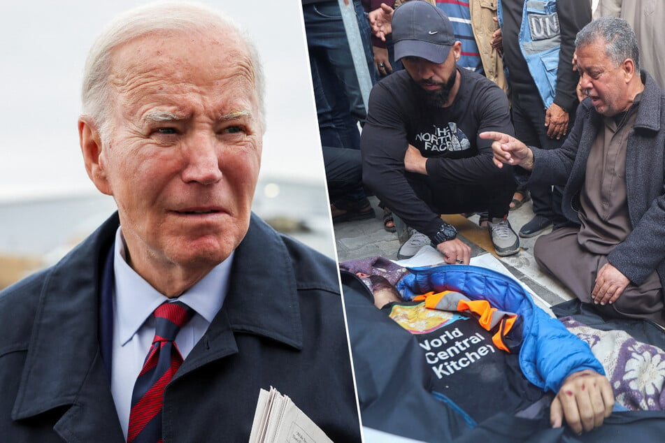 Biden responds to Israeli killing of food aid workers in Gaza: "I am outraged"