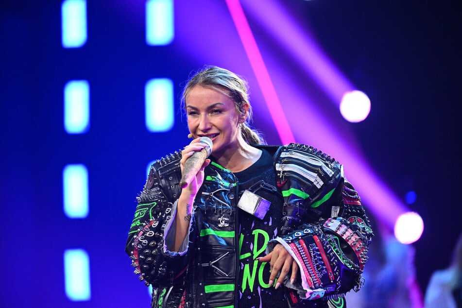 Anna-Carina Woitschack (33) zeigte sich bei der Show von einer ganz anderen Seite.