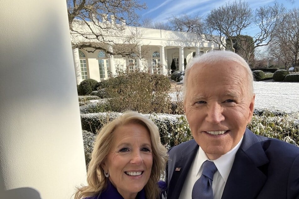 Joe Biden and wife Jill post farewell selfie ahead of Trump inauguration: "We love you, America"