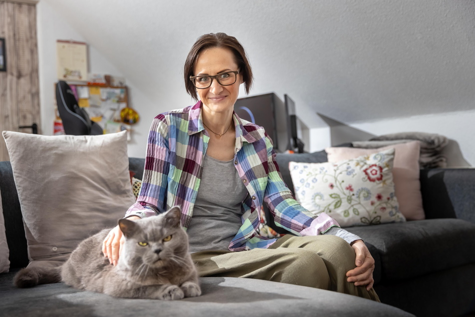 Katrin Roscher (42) kämpft seit 2013 gegen den Krebs.