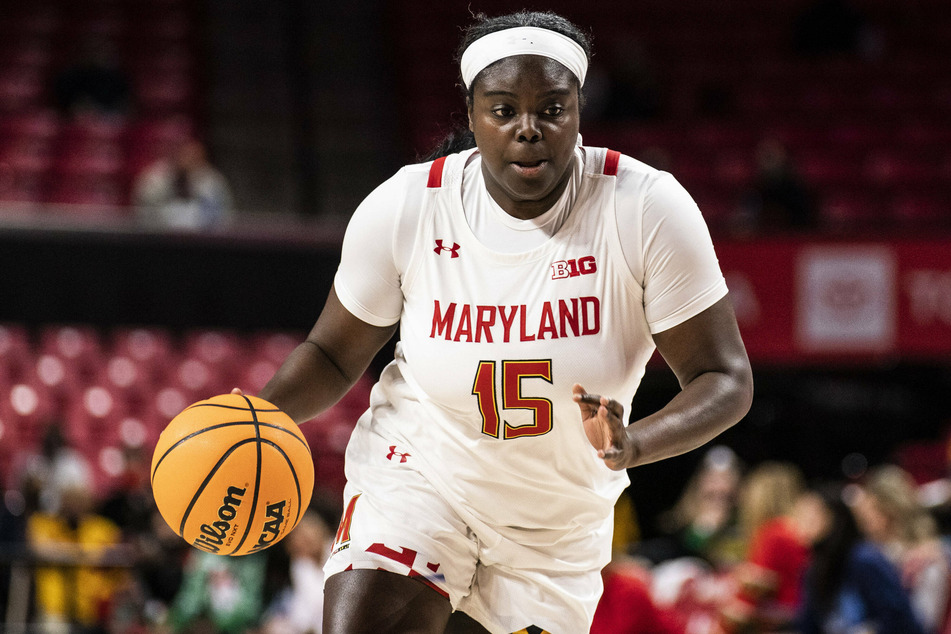 Terrapins guard Ashley Owusu led her team with 24 points against Delaware.