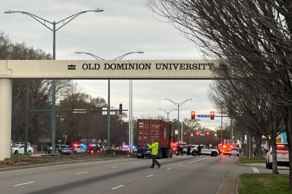 Two people were wounded in a shooting at Virginia's Old Dominion University on Thursday.
