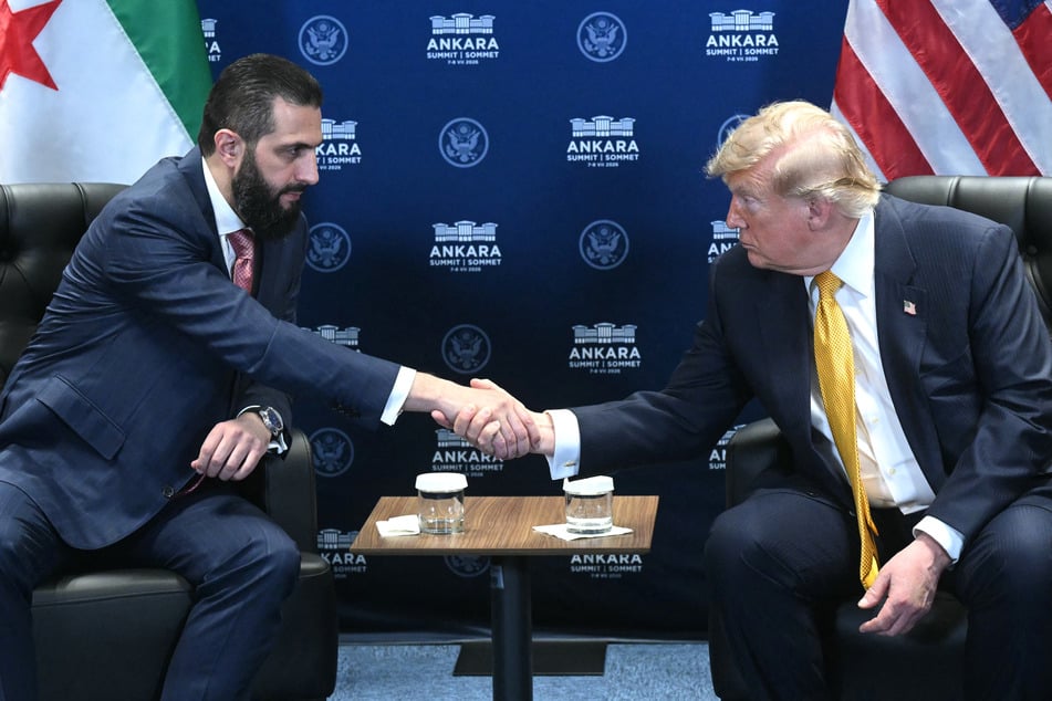 Trump agrees to remove Syria from terror blacklist during upbeat meeting with Sharaa
