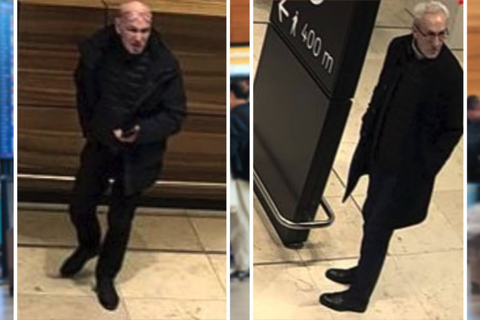 Die Tatverdächtigen sind von einer Überwachungskamera am BER gefilmt worden.