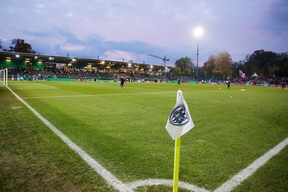 Im Babelsberger Karl-Liebknecht-Stadion wird Hertha BSC am 10. Juli vorerst zum letzten Mal zu Gast sein.