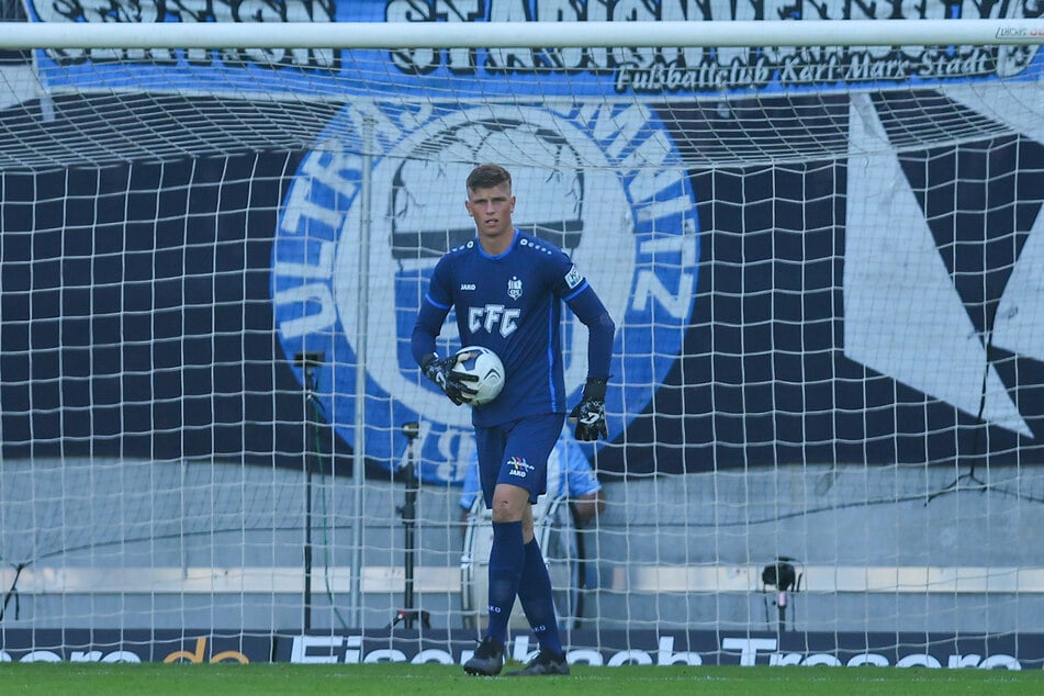 CFC-Torwart David Wunsch (20) fällt aufgrund einer Schulterverletzung im Duell gegen Zwickau aus.