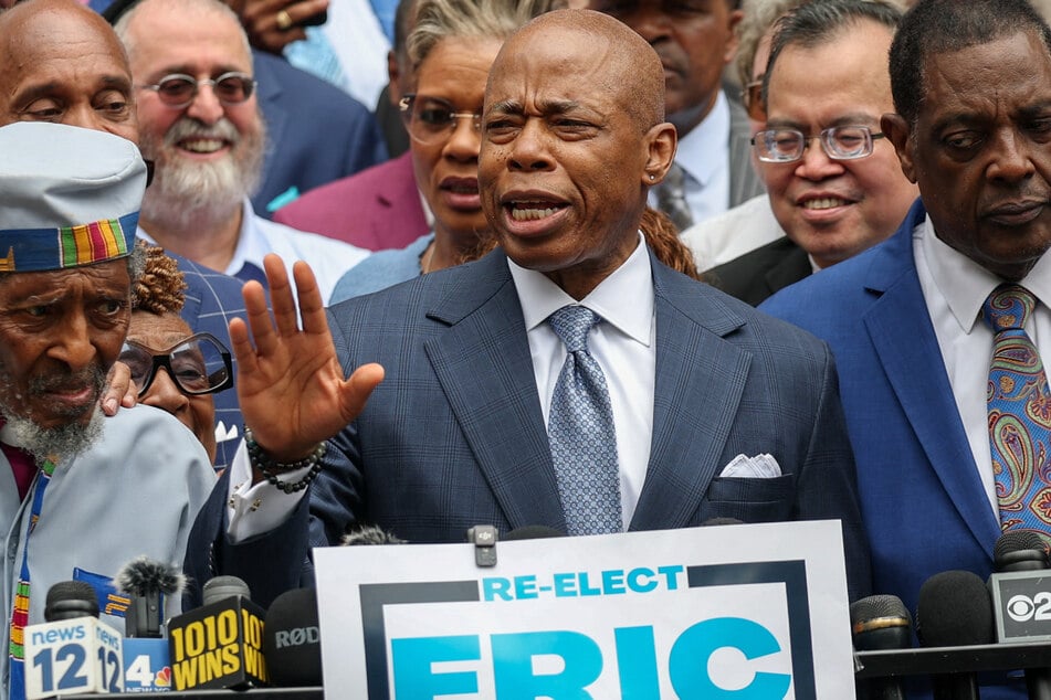 New York Mayor Eric Adams officially launched his re-election bid on Thursday.