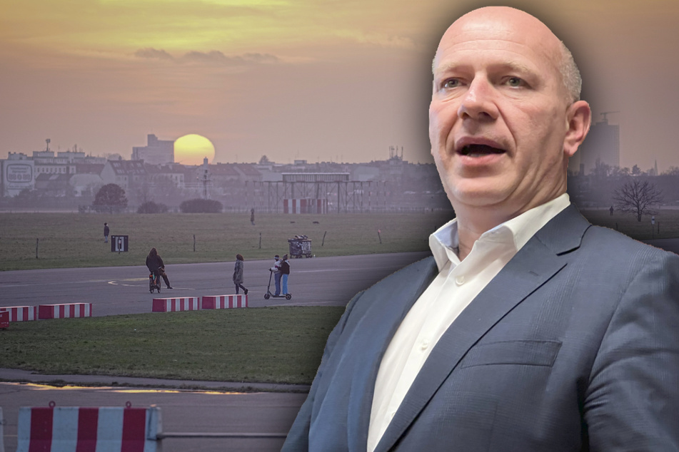 Bald-Bürgermeister Kai Wegner (50) hat schon konkrete Vorstellungen zum Tempelhofer Feld.