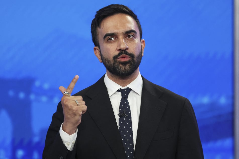 Democratic mayoral candidate Zohran Mamdani speaks in the New York City Democratic Mayoral Primary Debate at NBC Studios on June 4, 2025 in New York City.