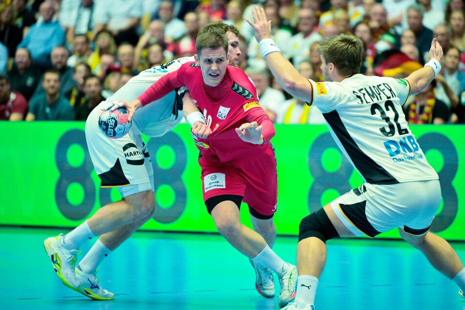 Im Spiel gegen Serbien kam Leipzigs Franz Semper (r.) von der Bank aus stark ins Spiel. (Archivfoto)