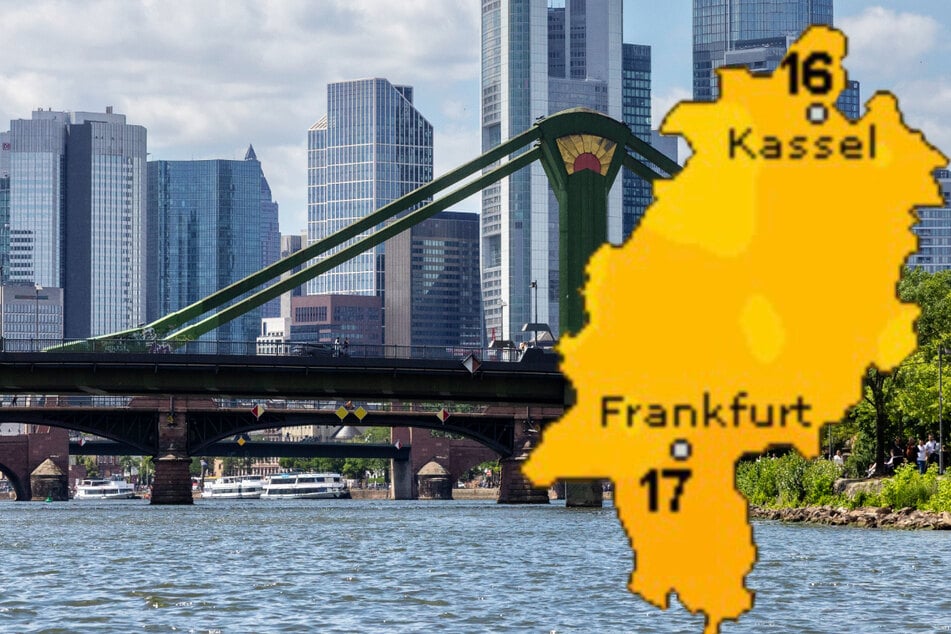 Der Dienstag wird ein sehr milder Herbsttag: Wetteronline.de (Grafik) sagt bis zu 17 Grad für Frankfurt und Hessen voraus, der Deutsche Wetterdienst (DWD) bis zu 19 Grad.
