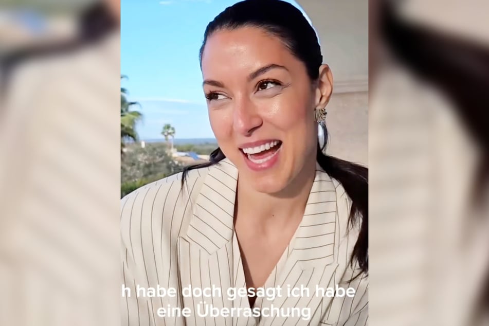 In ihrem jüngsten Reel stellt die 34-Jährige ihr Kinderbuch "Das Zauberwort heißt nein" vor.