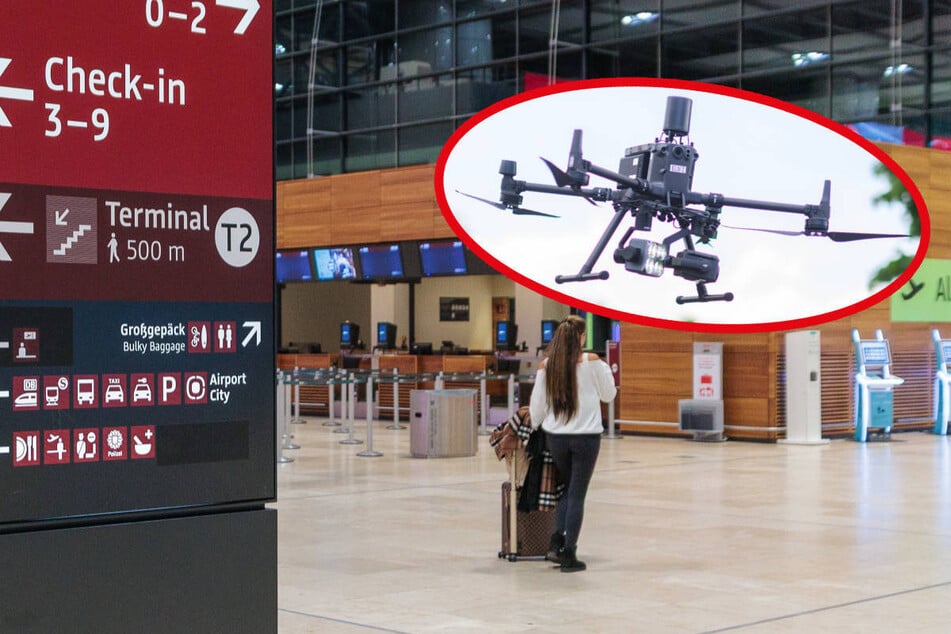 Drohnen-Alarm am BER: Flugbetrieb eingestellt
