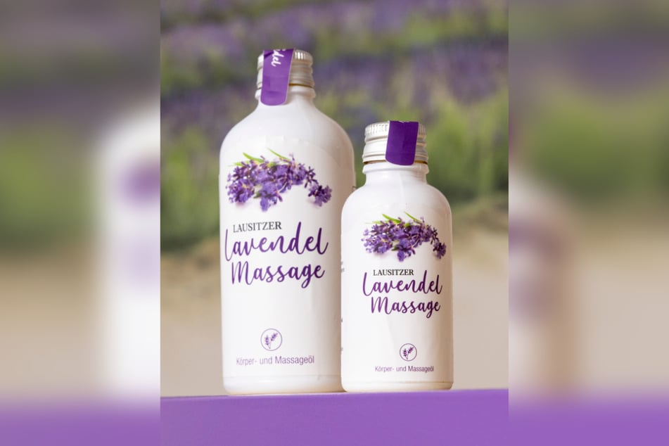 Aus den Ölen und Pflanzenteilen des Lavendels wird unter anderem ein regionales Massage-Öl hergestellt.