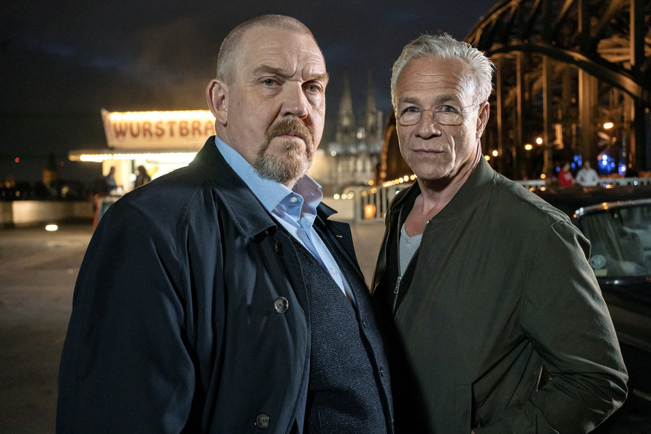 Die "Tatort"-Kommissare Max Ballauf (Klaus J. Behrendt, 61, r.) und Freddy Schenk (Dietmar Bär, 60).